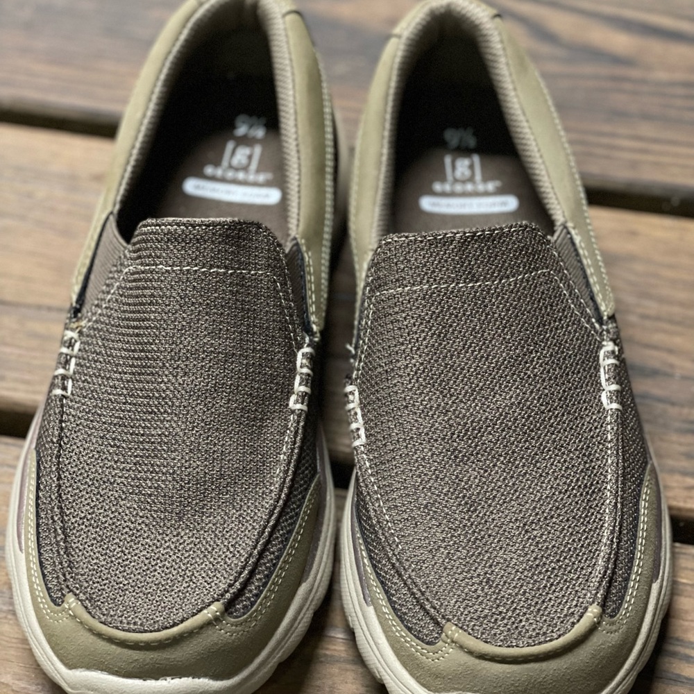 Mens George memory foam size 9.5